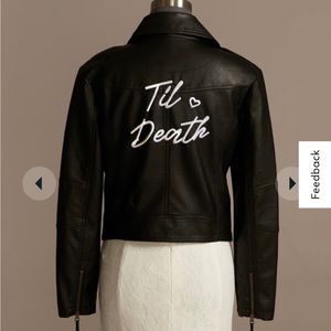 David’s Bridal Til Death Jacket
